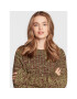 Gina Tricot Пуловер Beverly 17579 Зелен Regular Fit - Pepit.bg