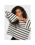 Gina Tricot Пуловер Peg 17926 Бордо Regular Fit - Pepit.bg