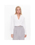 Gina Tricot Сако Tammie cropped blazer 19802 Бял Regular Fit - Pepit.bg