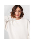 Gina Tricot Суитшърт Basic 10943 Бял Relaxed Fit - Pepit.bg