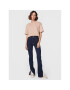 Gina Tricot Тишърт Basic 10469 Бежов Regular Fit - Pepit.bg