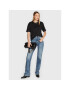 Gina Tricot Тишърт Basic 10469 Черен Regular Fit - Pepit.bg