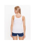 Gina Tricot топ Rib tank 19105 Бял Regular Fit - Pepit.bg
