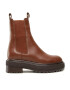 Gino Rossi Боти тип челси 222FW157 Кафяв - Pepit.bg