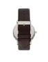Gino Rossi Часовник GR GIFT SET 01M Кафяв - Pepit.bg