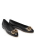Giuseppe Zanotti Балеринки E260007 001 Черен - Pepit.bg