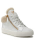Giuseppe Zanotti Боти May Lond RW10000-006 Бял - Pepit.bg