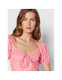 Glamorous Ежедневна рокля TM0564 Розов Regular Fit - Pepit.bg