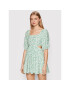 Glamorous Лятна рокля CK6569 Зелен Regular Fit - Pepit.bg