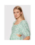 Glamorous Лятна рокля CK6569 Зелен Regular Fit - Pepit.bg