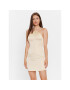 Glamorous Лятна рокля CK7010 Жълт Regular Fit - Pepit.bg