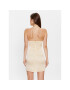 Glamorous Лятна рокля CK7010 Жълт Regular Fit - Pepit.bg
