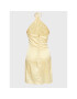 Glamorous Лятна рокля CK7010 Жълт Regular Fit - Pepit.bg