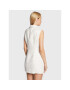 Glamorous Плетена рокля CK6798 Бял Regular Fit - Pepit.bg