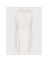 Glamorous Плетена рокля CK6798 Бял Regular Fit - Pepit.bg