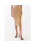 Glamorous Пола тип молив KA6961 Кафяв Slim Fit - Pepit.bg