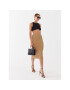 Glamorous Пола тип молив KA6961 Кафяв Slim Fit - Pepit.bg