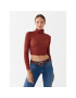 Glamorous Поло AN4310 Кафяв Slim Fit - Pepit.bg