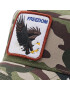 Goorin Bros Шапка с козирка The Freedom Eagle 101-0384 Зелен - Pepit.bg