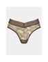 Gossard Дамски бикини тип бразилиана Glossies Snake 13014 Сив - Pepit.bg