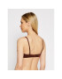 Gossard Сутиен с банели Glossies Sheer Moulded 6271 Кафяв - Pepit.bg