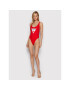 Guess Бански костюм E02J33 LY00K Червен - Pepit.bg