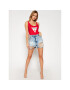 Guess Бански костюм E02J33 LY00K Червен - Pepit.bg