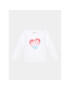 Guess Блуза A3YI03 K6YW4 Бял Regular Fit - Pepit.bg