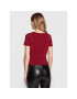 Guess Блуза Alcosta W2BR65 Z2XY0 Бордо Slim Fit - Pepit.bg