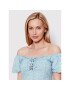 Guess Блуза Beatrix W2GP27 KB430 Син Slim Fit - Pepit.bg