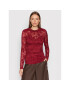 Guess Блуза Dalia W1BP11 KAQN0 Бордо Regular Fit - Pepit.bg