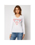 Guess Блуза Icon W0BI04 K1810 Бял Slim Fit - Pepit.bg