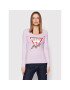 Guess Блуза Icon W2GI01 J1300 Виолетов Slim Fit - Pepit.bg