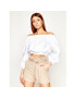 Guess Блуза Lavinia W0GH24 WCTR0 Бял Regular Fit - Pepit.bg