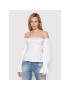 Guess Блуза Mattie W2GH34 WAF10 Бял Regular Fit - Pepit.bg