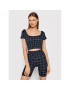 Guess Блуза O1BA3A ZZ04N Тъмносин Slim Fit - Pepit.bg