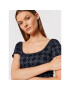Guess Блуза O1BA3A ZZ04N Тъмносин Slim Fit - Pepit.bg