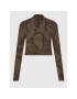 Guess Блуза O1BA43 MC04N Кафяв Slim Fit - Pepit.bg