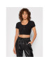Guess Блуза O1BC09 RB00P Черен Slim Fit - Pepit.bg