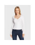 Guess Блуза Raylynn W2BP61 K86Z2 Бял Slim Fit - Pepit.bg