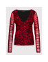 Guess Блуза W1BP21 K2X53 Червен Slim Fit - Pepit.bg