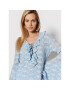 Guess Блуза Silvana W2GH71 WEKK0 Син Relaxed Fit - Pepit.bg