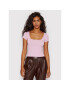 Guess Блуза W2GR16 Z2U00 Виолетов Slim Fit - Pepit.bg