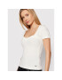 Guess Блуза W2RP12 KAZH2 Бял Slim Fit - Pepit.bg