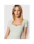 Guess Блуза W2RP12 KAZH2 Зелен Slim Fit - Pepit.bg