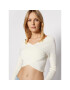 Guess Блуза W2RR12 Z2YM0 Бежов Slim Fit - Pepit.bg