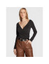Guess Блуза W2YP06 KB7B2 Черен Slim Fit - Pepit.bg