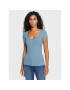 Guess Блуза W2YP24 KBCO2 Син Slim Fit - Pepit.bg