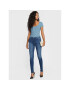 Guess Блуза W2YP24 KBCO2 Син Slim Fit - Pepit.bg