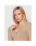Guess Блуза W2YP46 KBCO2 Бежов Slim Fit - Pepit.bg